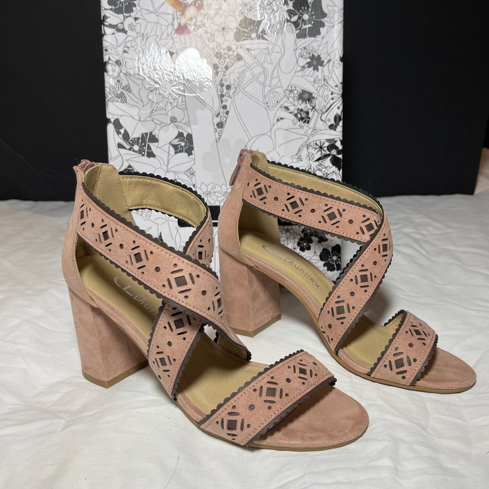 Chinese Laundry chunky heel sandals Size 6.5